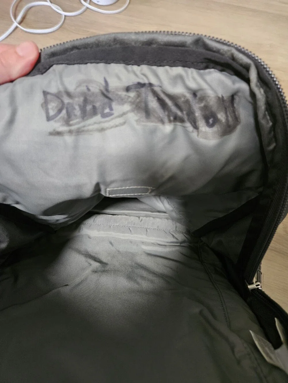 The North Face Surge Backpack Gray Black Laptop Travel School Bag